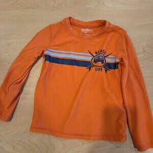 Long sleeve toddler rash guard